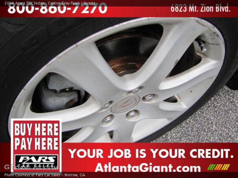 Carbon Gray Pearl / Quartz 2004 Acura TSX Sedan