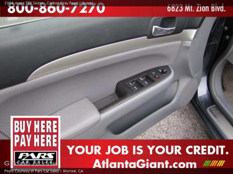 Carbon Gray Pearl / Quartz 2004 Acura TSX Sedan