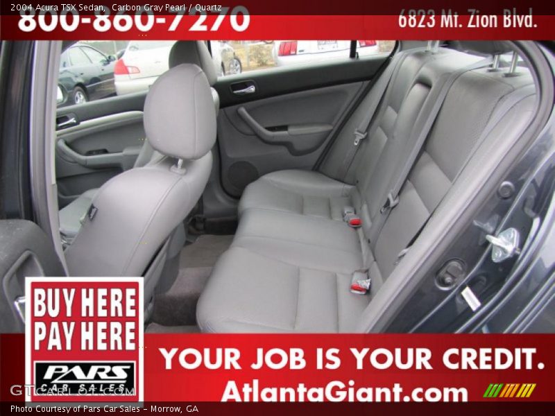 Carbon Gray Pearl / Quartz 2004 Acura TSX Sedan