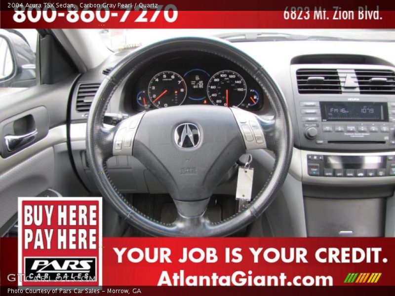 Carbon Gray Pearl / Quartz 2004 Acura TSX Sedan