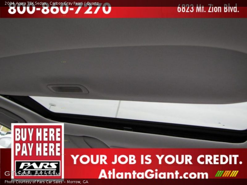Carbon Gray Pearl / Quartz 2004 Acura TSX Sedan