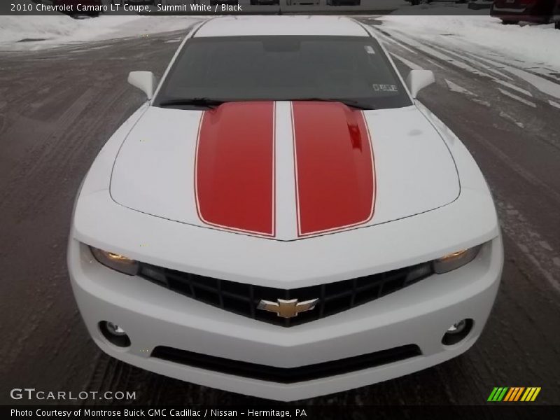 Summit White / Black 2010 Chevrolet Camaro LT Coupe
