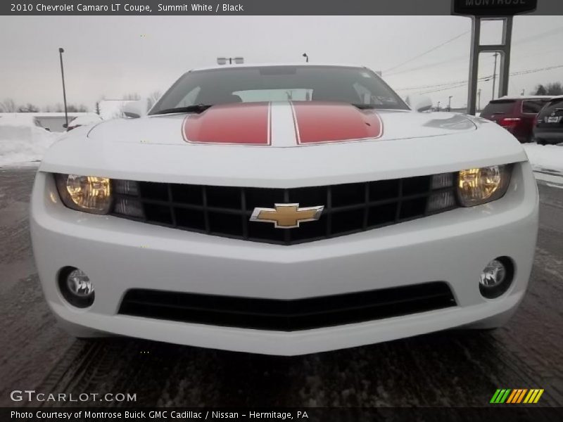 Summit White / Black 2010 Chevrolet Camaro LT Coupe