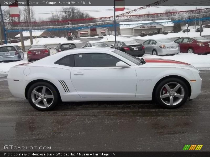 Summit White / Black 2010 Chevrolet Camaro LT Coupe
