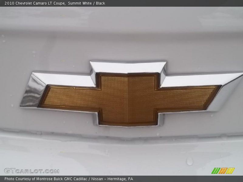 Summit White / Black 2010 Chevrolet Camaro LT Coupe