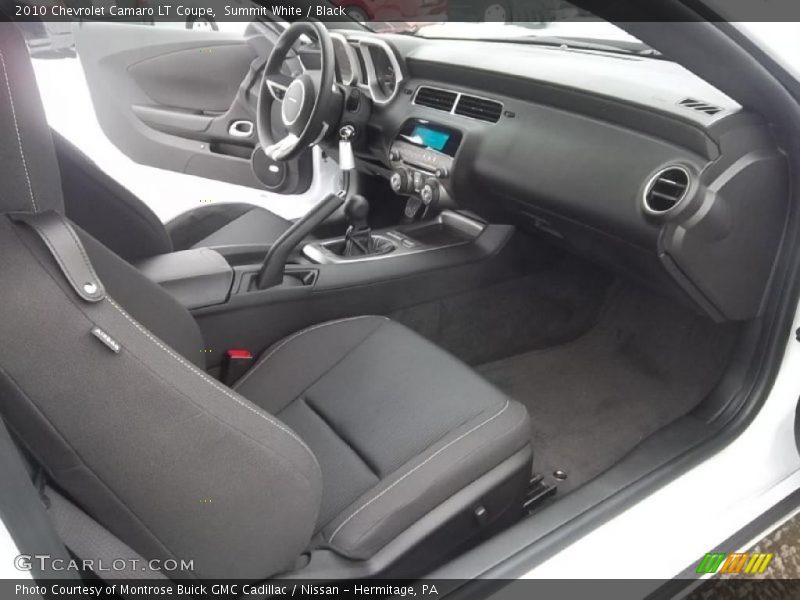 Summit White / Black 2010 Chevrolet Camaro LT Coupe