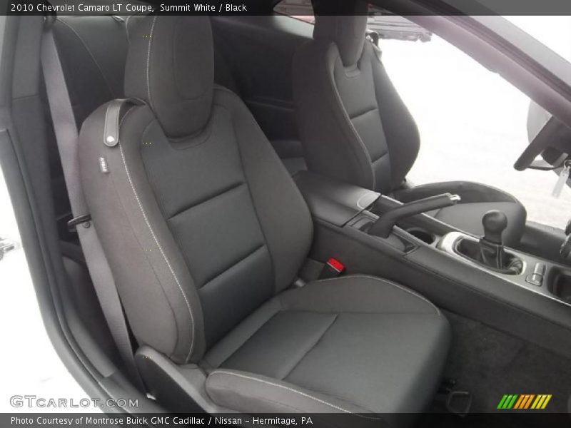 Summit White / Black 2010 Chevrolet Camaro LT Coupe