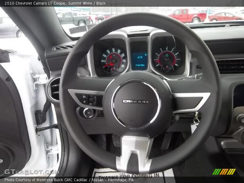 Summit White / Black 2010 Chevrolet Camaro LT Coupe