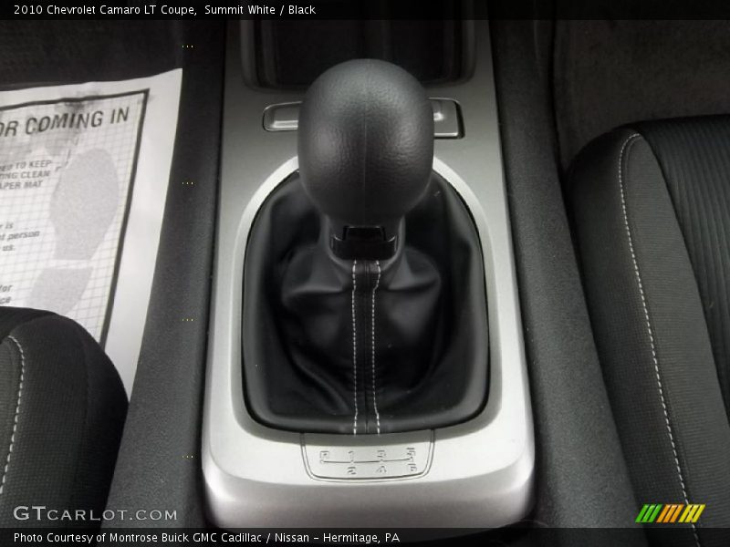 Summit White / Black 2010 Chevrolet Camaro LT Coupe