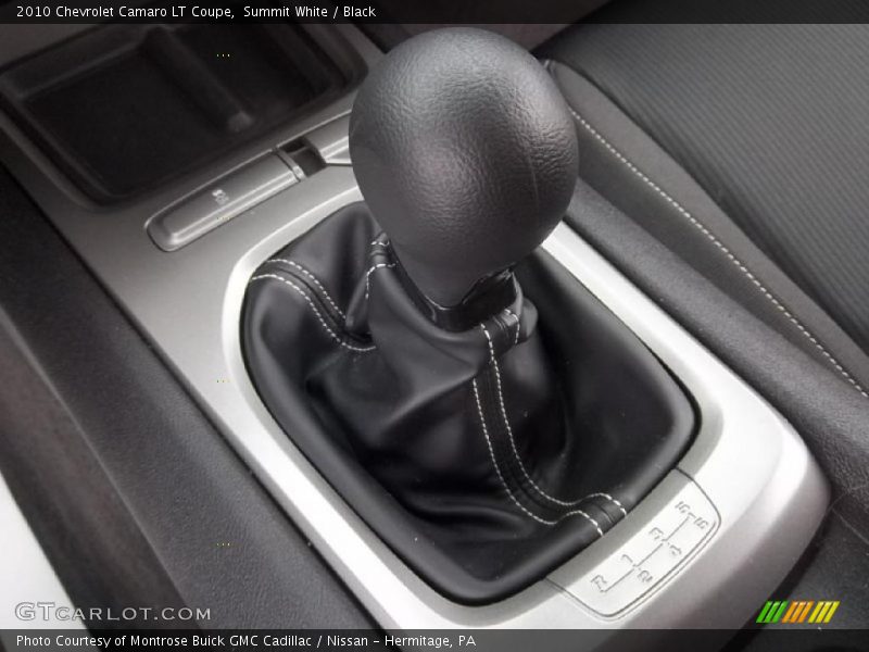 Summit White / Black 2010 Chevrolet Camaro LT Coupe