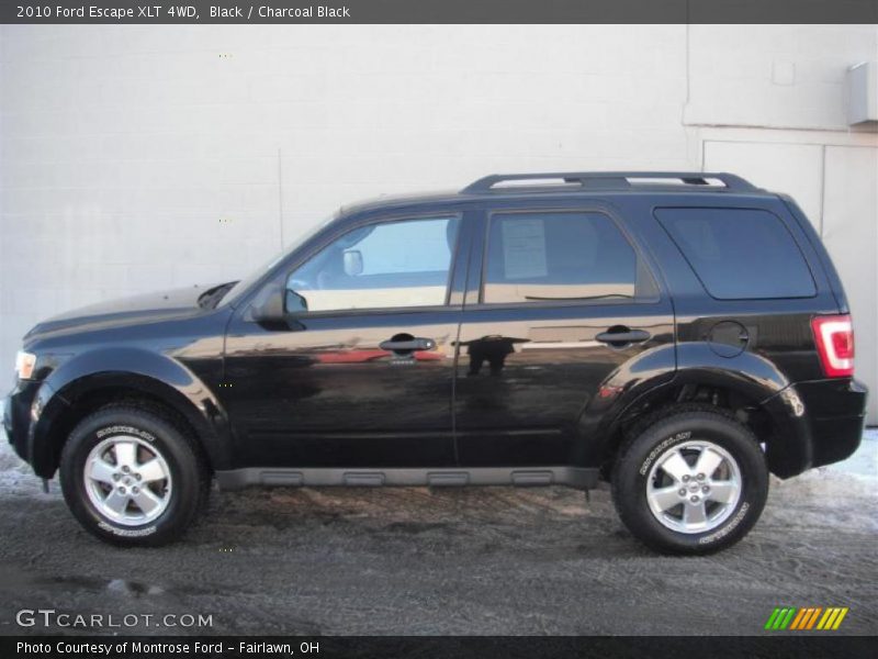 Black / Charcoal Black 2010 Ford Escape XLT 4WD