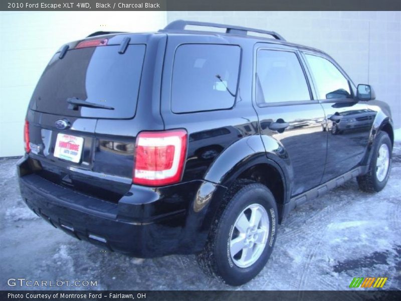 Black / Charcoal Black 2010 Ford Escape XLT 4WD