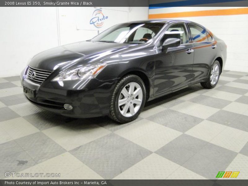 Smoky Granite Mica / Black 2008 Lexus ES 350