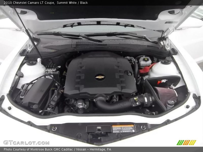 Summit White / Black 2010 Chevrolet Camaro LT Coupe