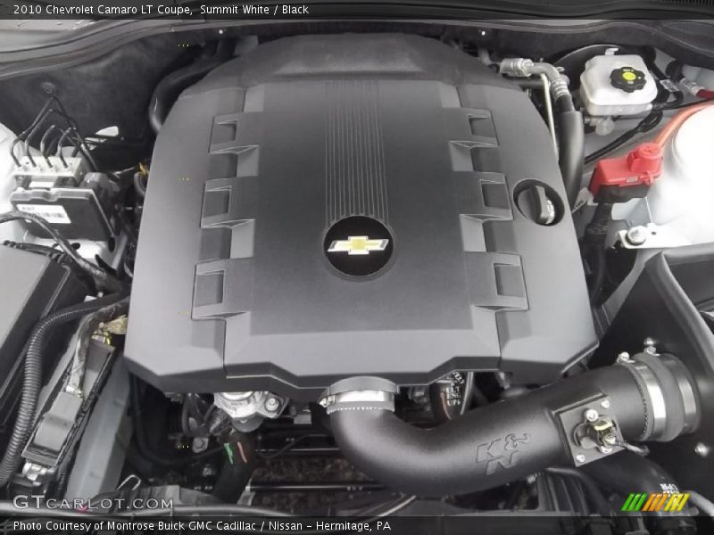 Summit White / Black 2010 Chevrolet Camaro LT Coupe
