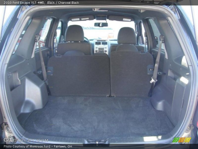 Black / Charcoal Black 2010 Ford Escape XLT 4WD