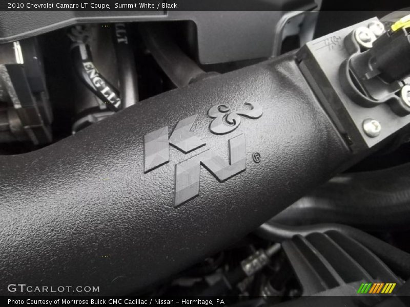 Summit White / Black 2010 Chevrolet Camaro LT Coupe