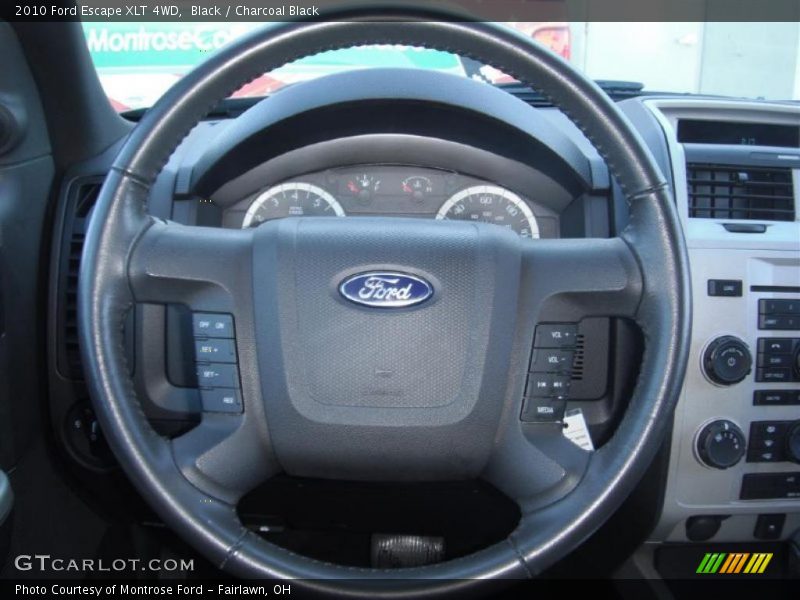 Black / Charcoal Black 2010 Ford Escape XLT 4WD