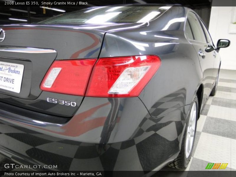 Smoky Granite Mica / Black 2008 Lexus ES 350