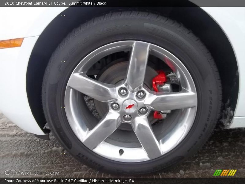 Summit White / Black 2010 Chevrolet Camaro LT Coupe