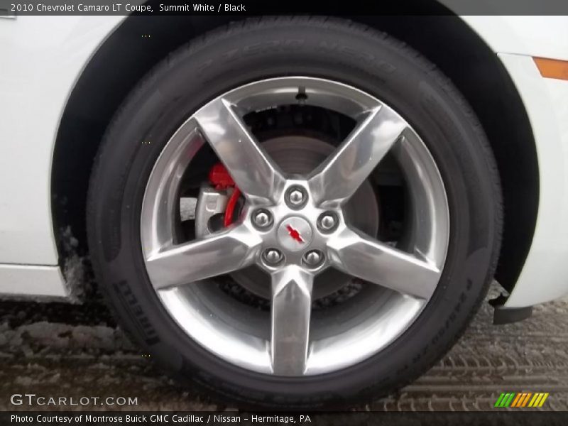 Summit White / Black 2010 Chevrolet Camaro LT Coupe
