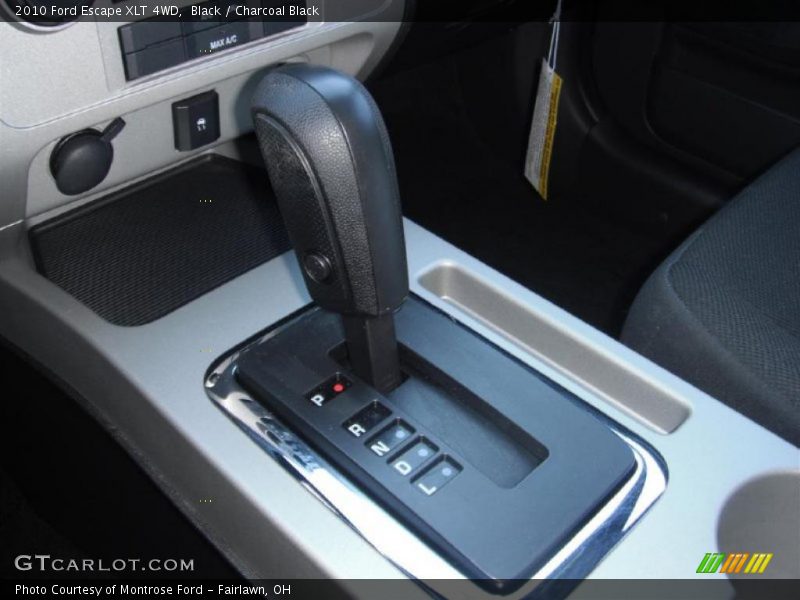 Black / Charcoal Black 2010 Ford Escape XLT 4WD