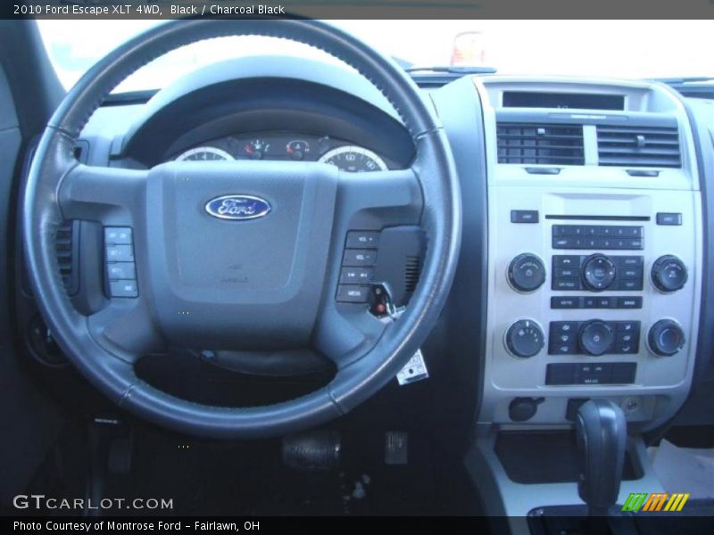 Black / Charcoal Black 2010 Ford Escape XLT 4WD