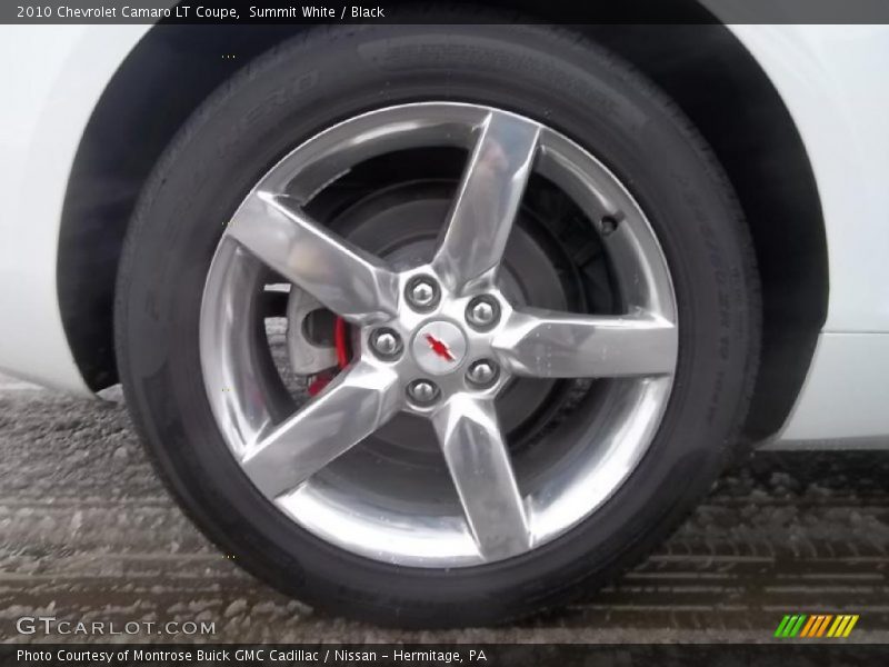Summit White / Black 2010 Chevrolet Camaro LT Coupe