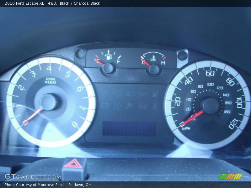 Black / Charcoal Black 2010 Ford Escape XLT 4WD