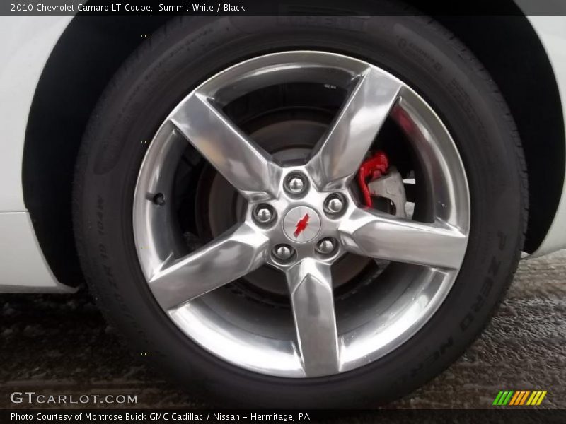 Summit White / Black 2010 Chevrolet Camaro LT Coupe