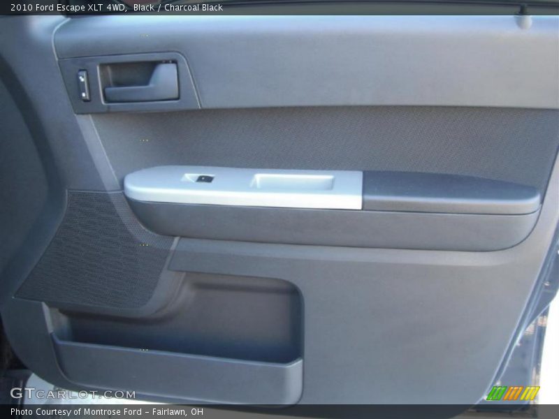 Black / Charcoal Black 2010 Ford Escape XLT 4WD