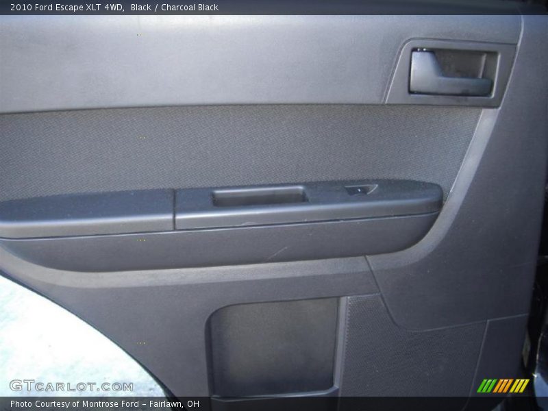Black / Charcoal Black 2010 Ford Escape XLT 4WD