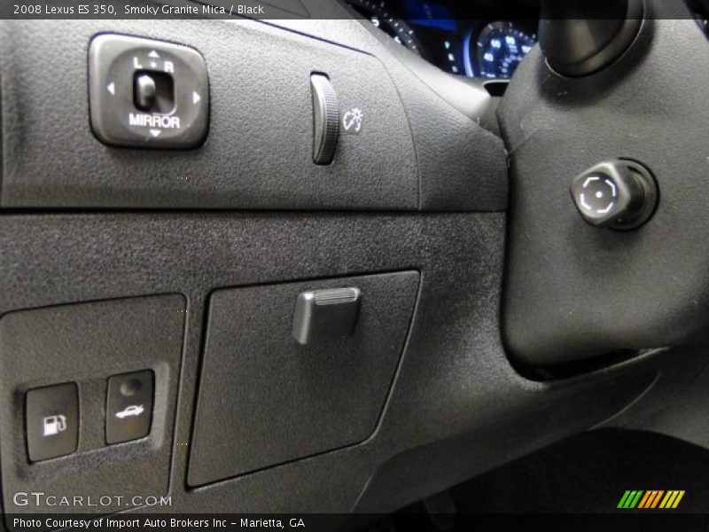Smoky Granite Mica / Black 2008 Lexus ES 350