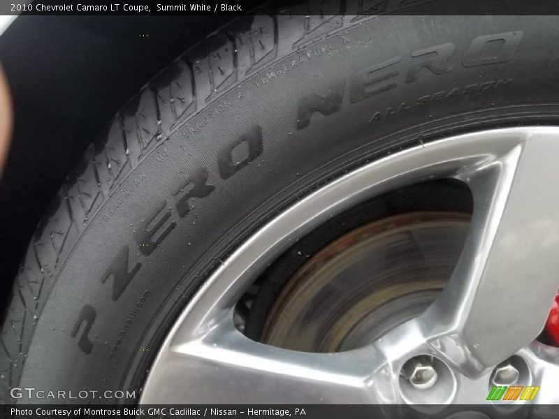 Summit White / Black 2010 Chevrolet Camaro LT Coupe