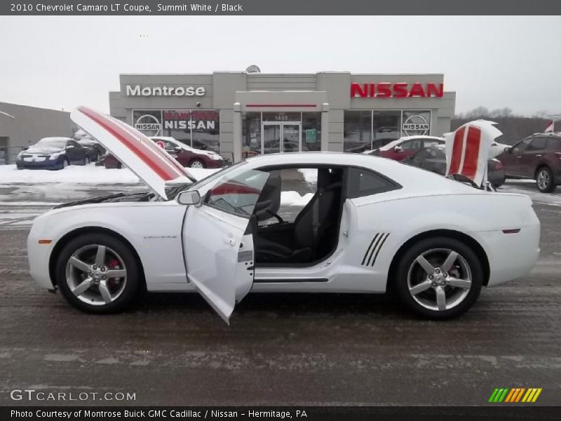 Summit White / Black 2010 Chevrolet Camaro LT Coupe