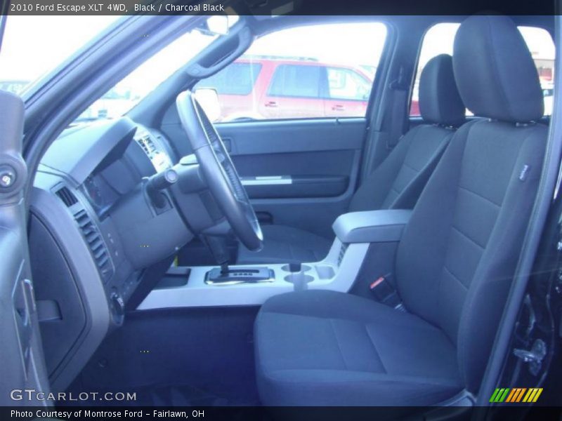 Black / Charcoal Black 2010 Ford Escape XLT 4WD
