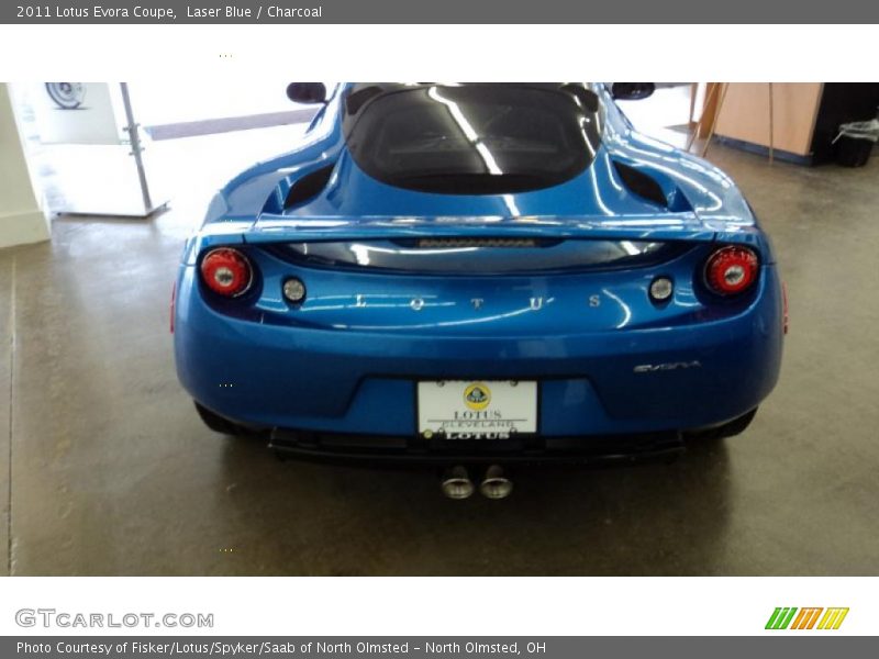 Laser Blue / Charcoal 2011 Lotus Evora Coupe