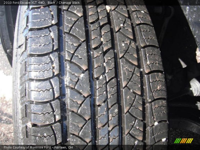 Black / Charcoal Black 2010 Ford Escape XLT 4WD