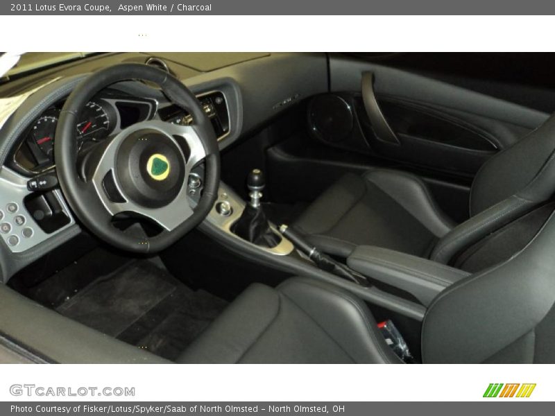 Aspen White / Charcoal 2011 Lotus Evora Coupe