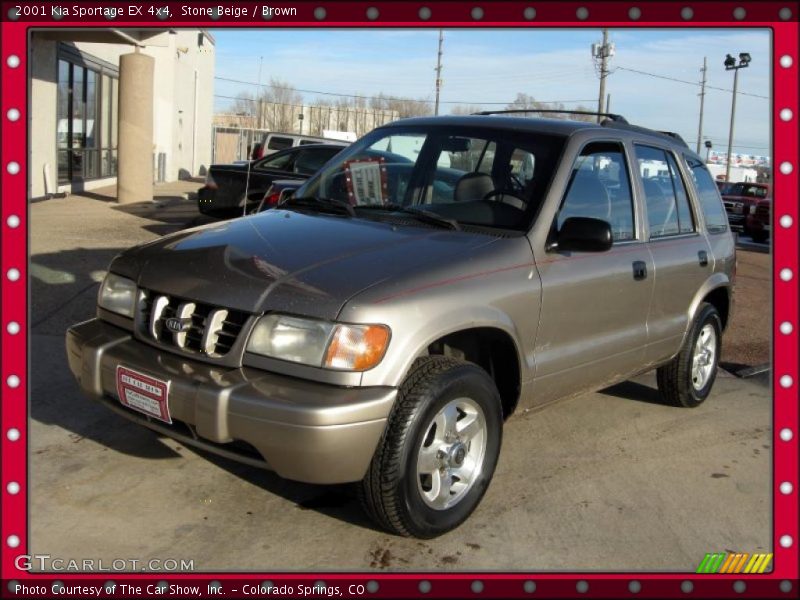 Stone Beige / Brown 2001 Kia Sportage EX 4x4