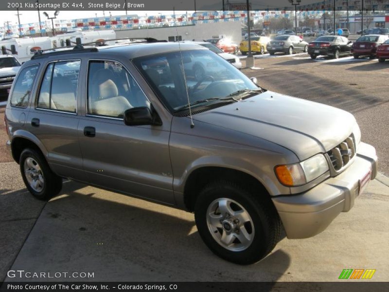 Stone Beige / Brown 2001 Kia Sportage EX 4x4