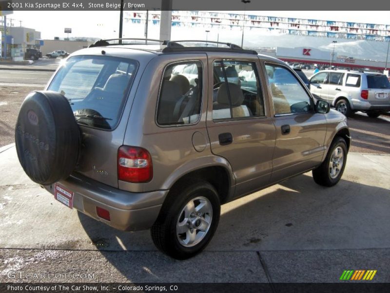 Stone Beige / Brown 2001 Kia Sportage EX 4x4