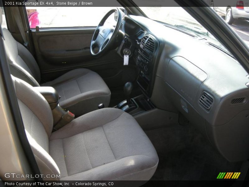 Stone Beige / Brown 2001 Kia Sportage EX 4x4