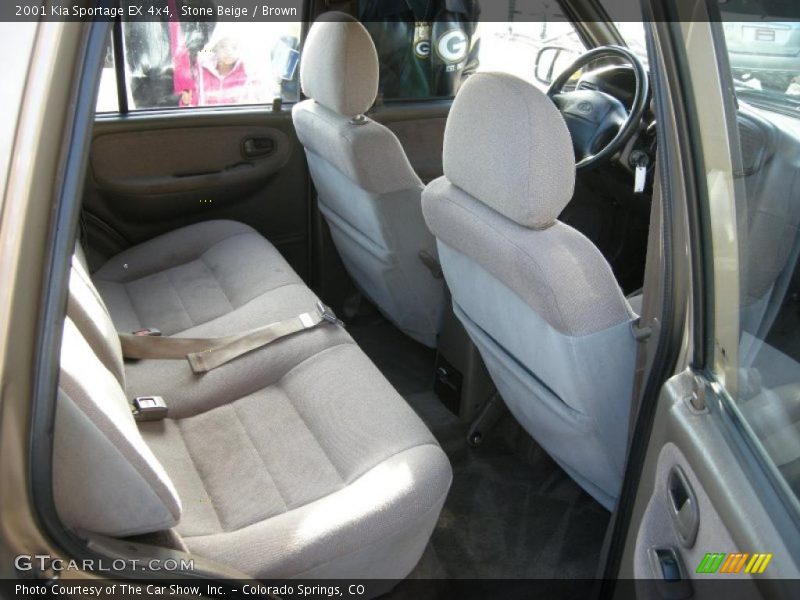 Stone Beige / Brown 2001 Kia Sportage EX 4x4