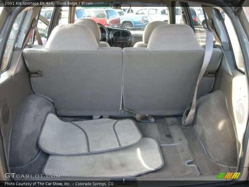 Stone Beige / Brown 2001 Kia Sportage EX 4x4