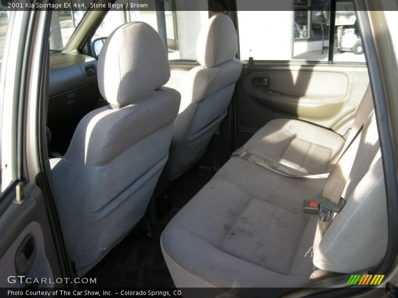 Stone Beige / Brown 2001 Kia Sportage EX 4x4