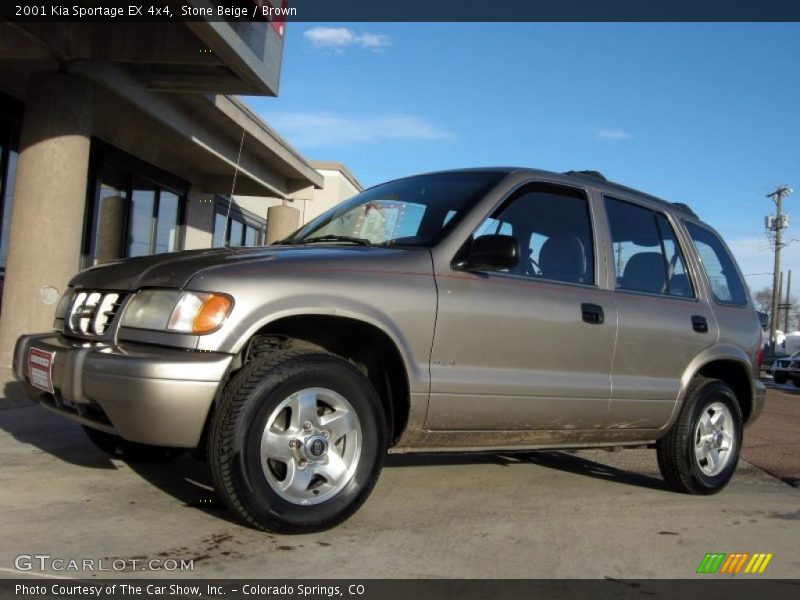 Stone Beige / Brown 2001 Kia Sportage EX 4x4