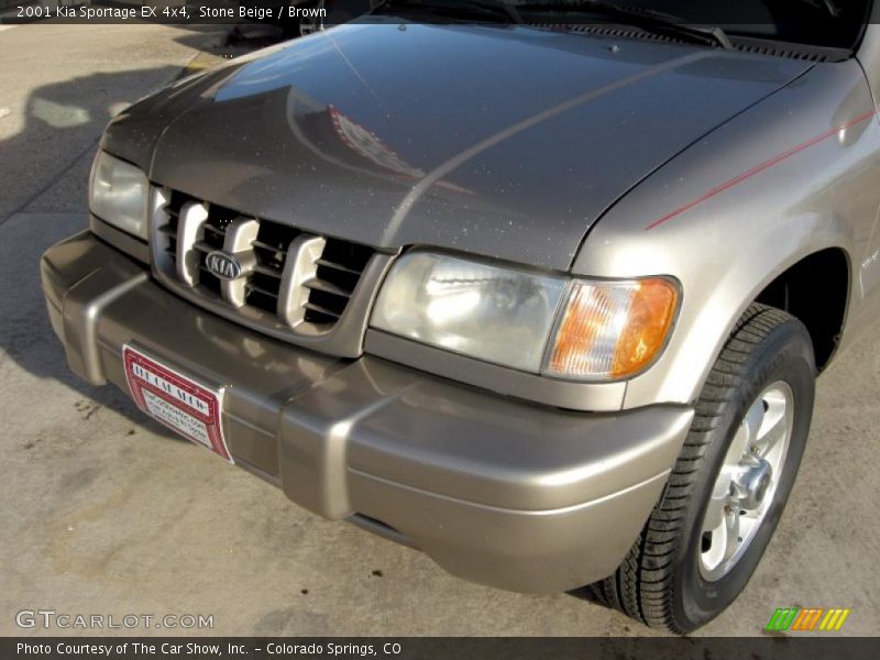 Stone Beige / Brown 2001 Kia Sportage EX 4x4