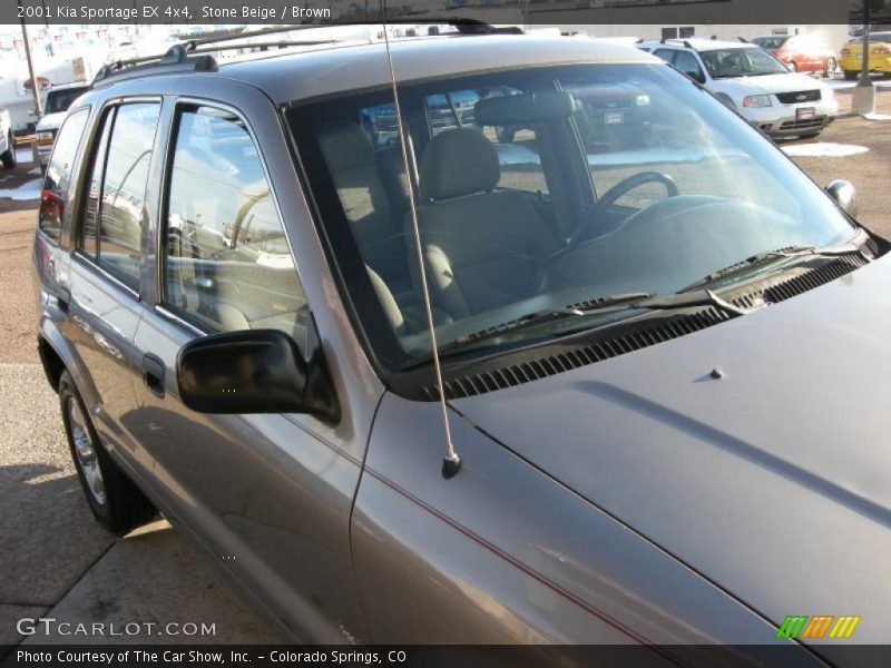 Stone Beige / Brown 2001 Kia Sportage EX 4x4