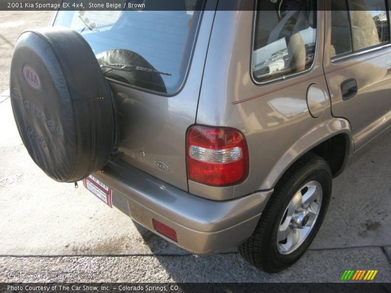 Stone Beige / Brown 2001 Kia Sportage EX 4x4